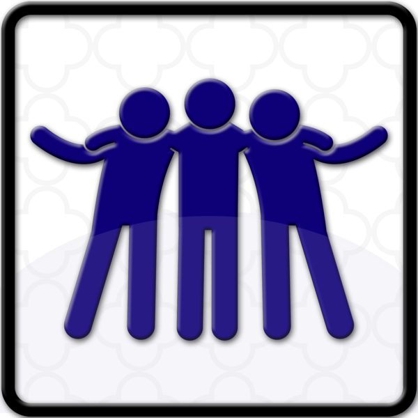 Логотип дружбы друзей