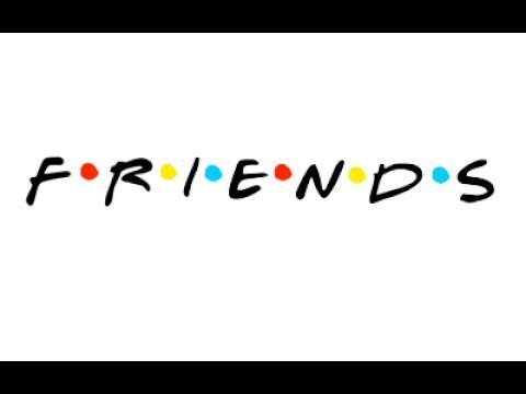 Сериал друзья надпись