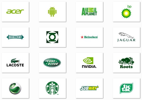 Логотип зеленый лист