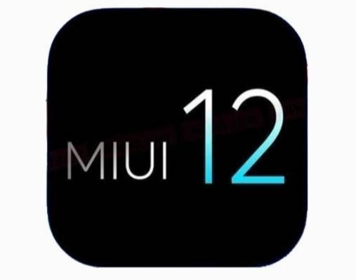 MIUI 12.5 логотип в черном