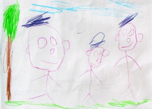 Убогие рисунки детей