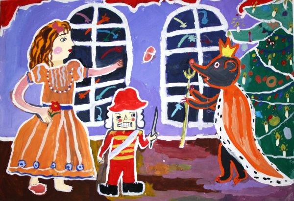 Рисунок по сказке Щелкунчик