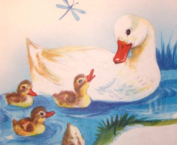 Рисование утята