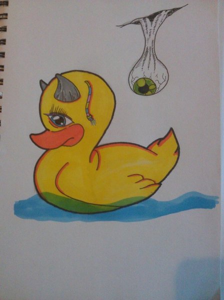 Рисование уточки