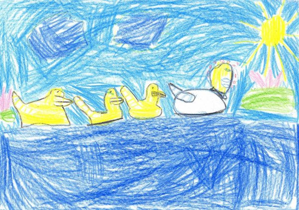 Иллюстрация к гадкому утенку 3 класс