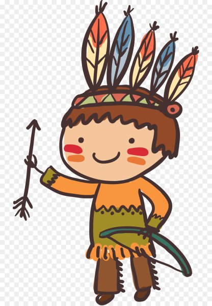 Индейцы дети