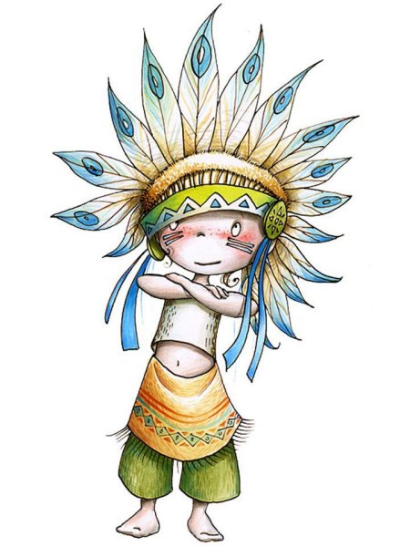 Индейцы мультяшные