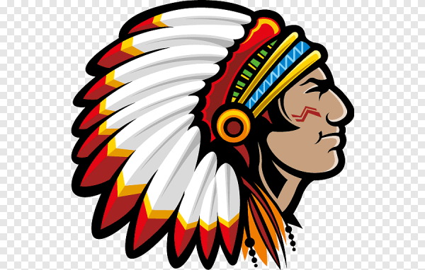 Голова индейца