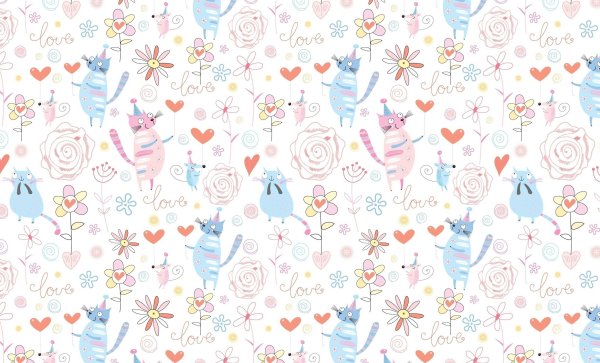 Детский фон паттерн