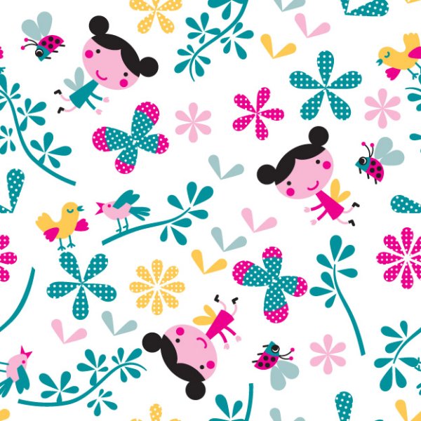 Бесшовные фоны - детские