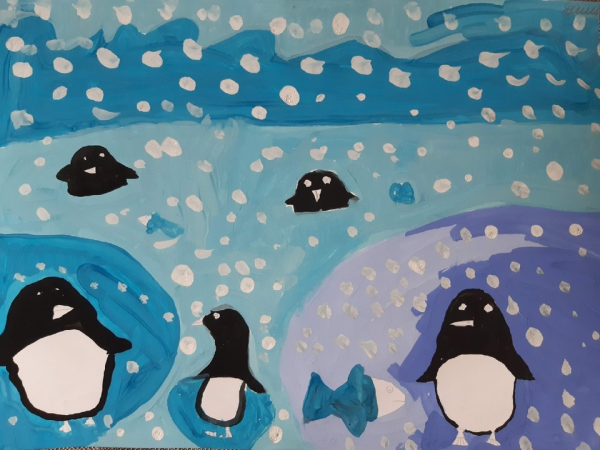 Открытие Антарктиды картина