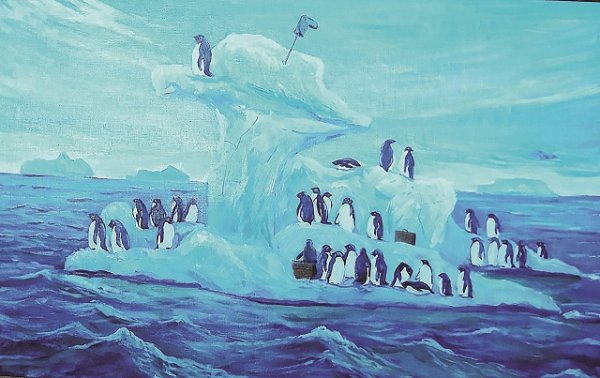 Рисунок на тему Антарктида