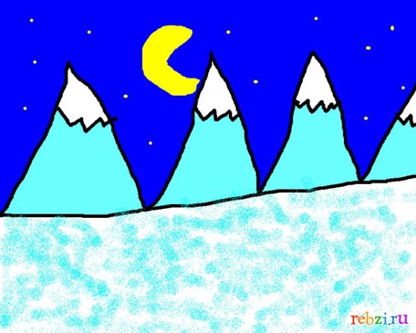 Рисование с детьми животных Антарктиды