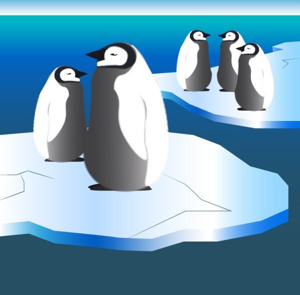 Антарктида рисунок