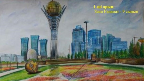 Значок Байтерек символ Казахстана