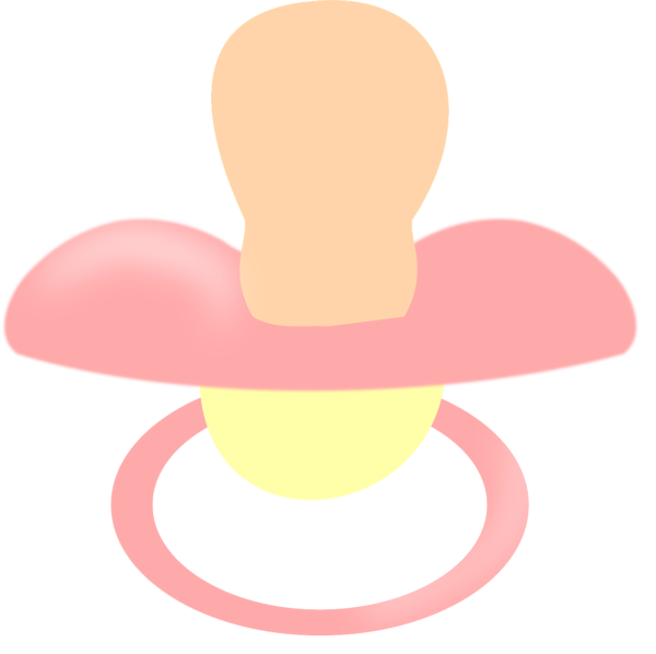 Пустышка на прозрачном фоне