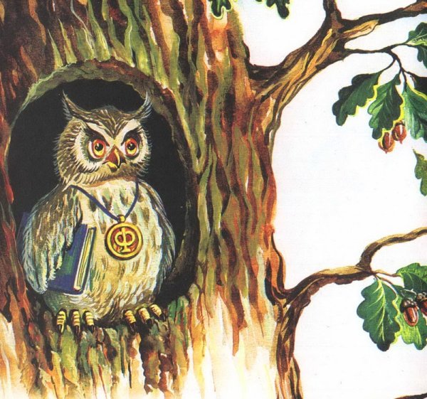 Рисование Совы