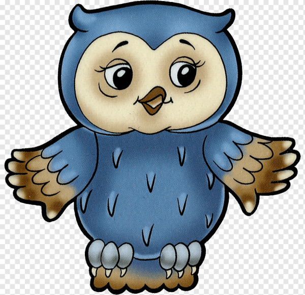 Рисование Совы для детей