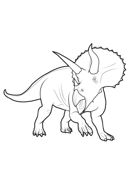 Тарбозавр и Трицератопс