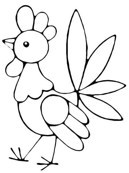 Раскраски для малышей