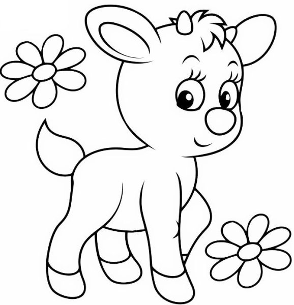 Раскраски для самых маленьких