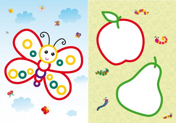 Пальчиковые раскраски