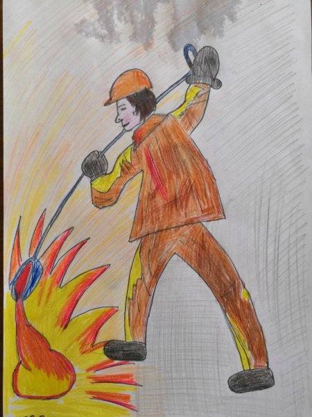 День металлурга рисунки