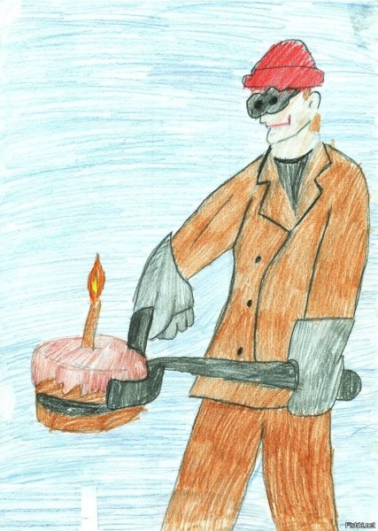 Металлург рисунок