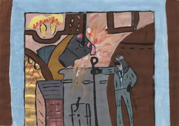 Рисунок на тему металлургия