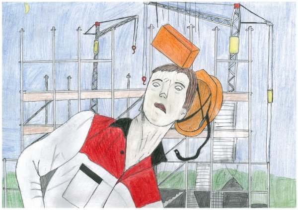 Детские рисунки ко Дню металлурга