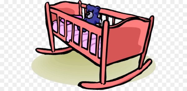 Детская кроватка иллюстрация