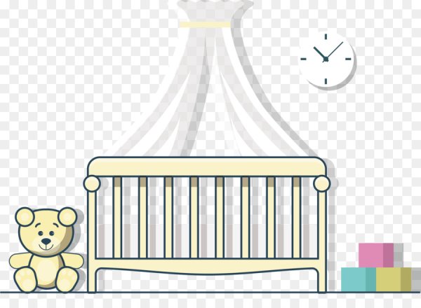 Кровать детская нарисованная