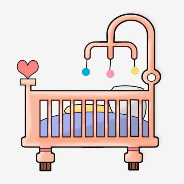 Кровать для раскрашивания