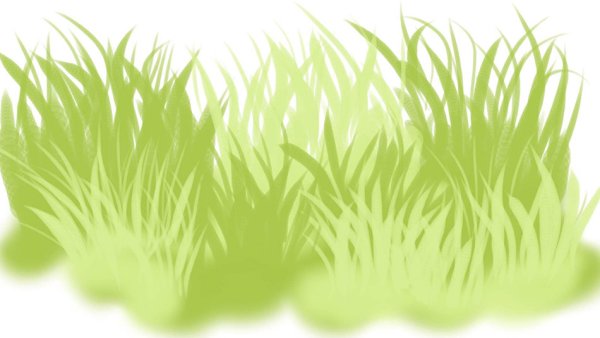 Травка для печати