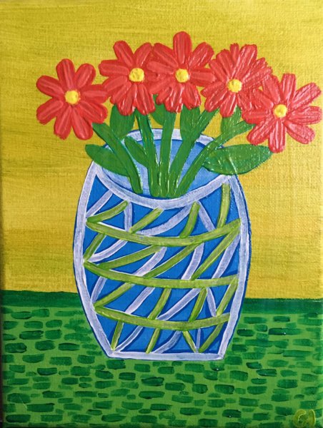 Контур вазы