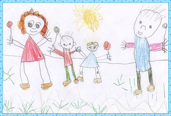 Рисунки детей дошкольного возраста