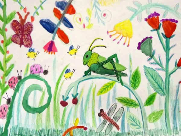 Рисунки дошкольников