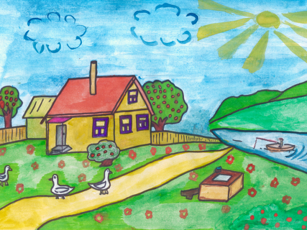 Детки рисунок