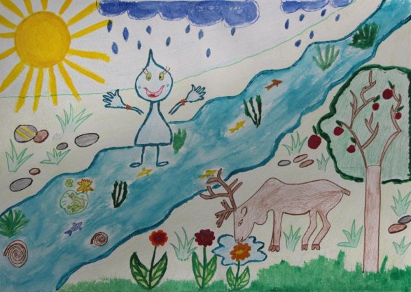 Чудесный мир природы рисунки