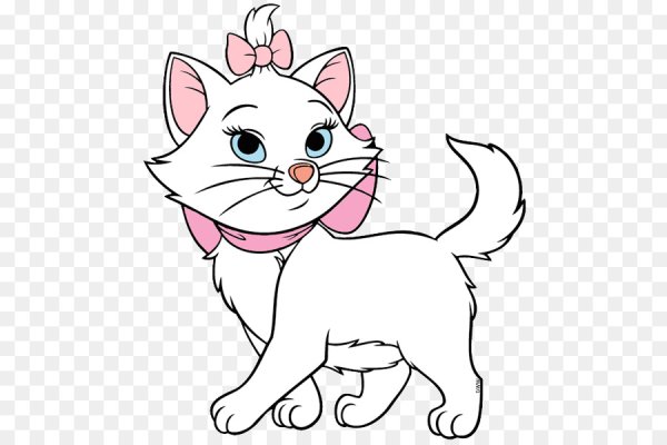 Кошечка рисунок для детей