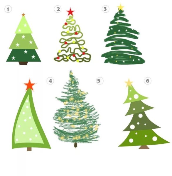 Елка рисунок