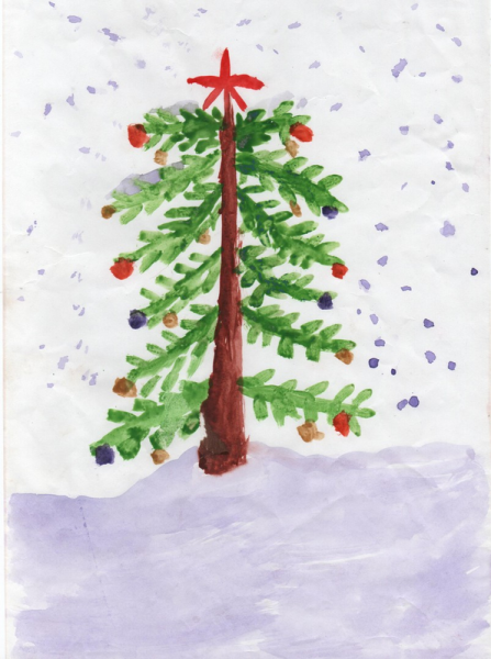 Ребенок ест