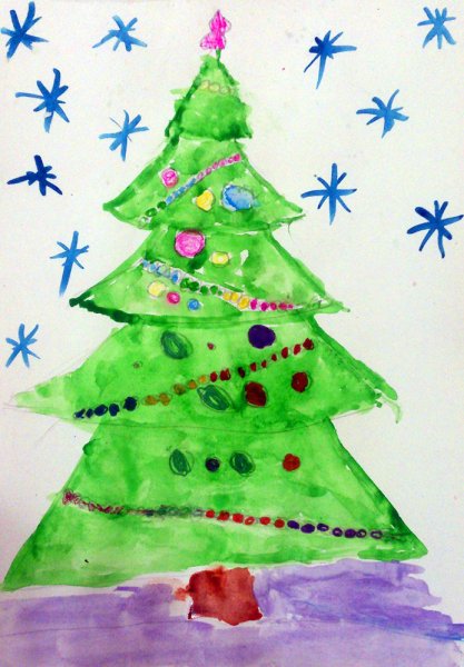 Елочка для детей