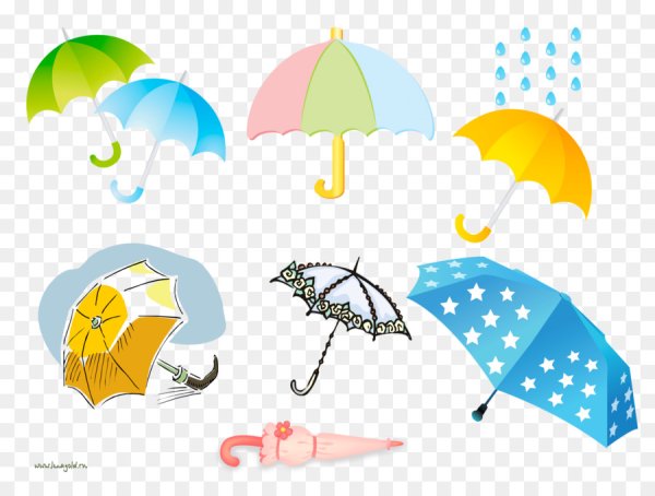 Зонтик иллюстрация