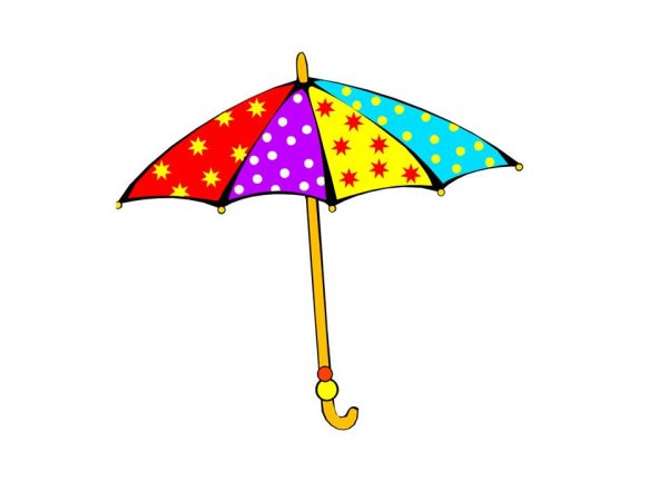 Зонтик детский мультяшный