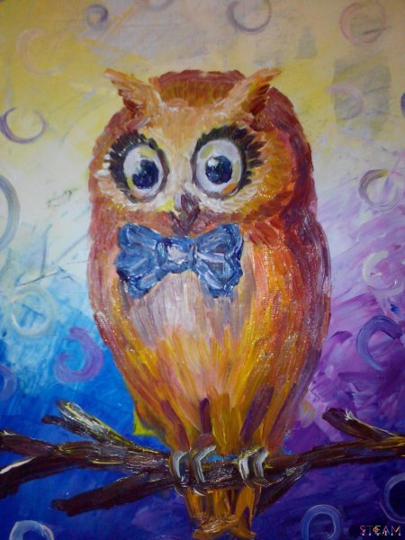 Живопись акрилом для детей