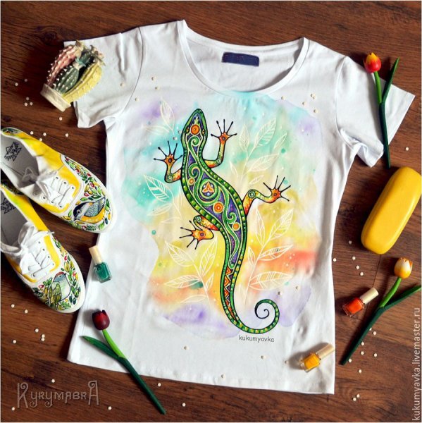 Рисование на футболках