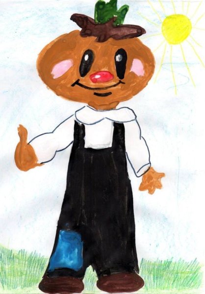 Нарисовать персонажей Чиполлино