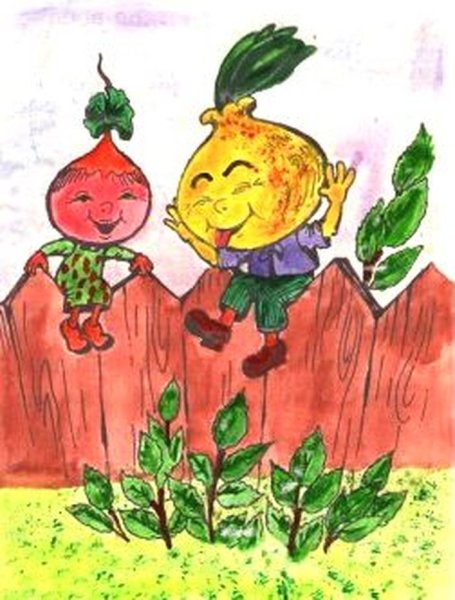 Поделка Чиполлино Джани Родари