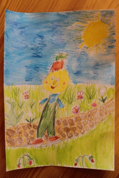 Рисование для детей Чипполино